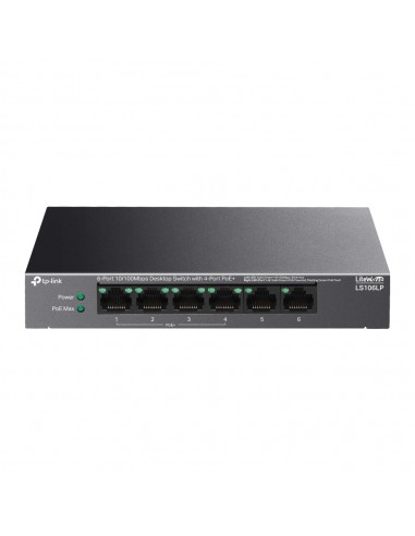 Комутатор TP-Link LS106LP 6-портов...